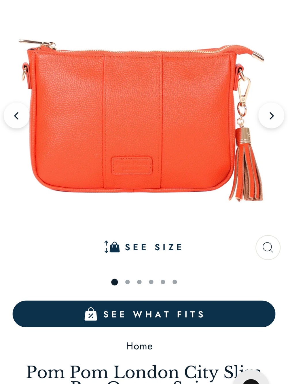 City Slim Bag - Orange Spice